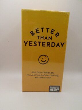 Better Than Yesterday 365 Daily Challenge Cards